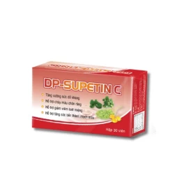 DP-SUPETIN C - Hỗ trợ tăng sức bền thành mạch máu